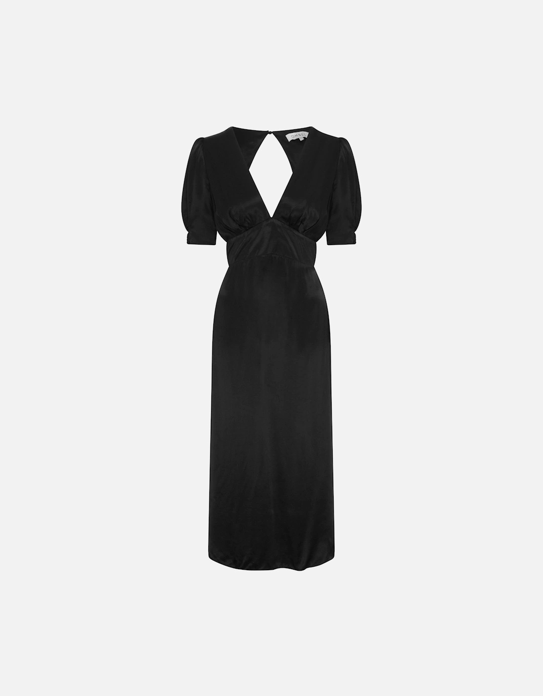 Odette V Dress in Black