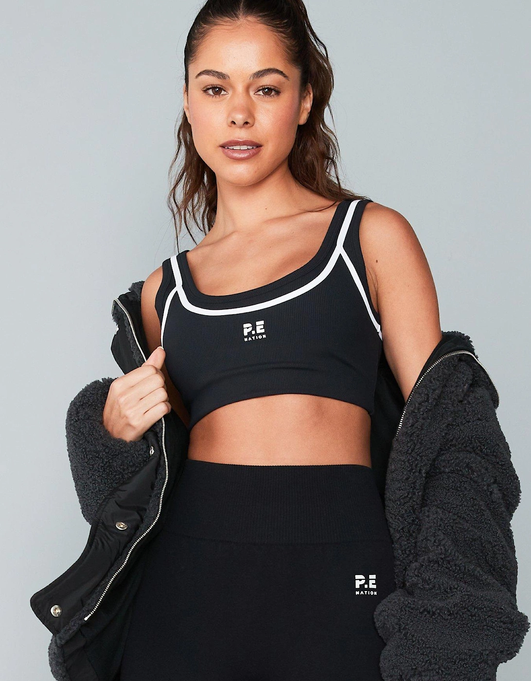 Women's Training Forward Crop Top - Black, 2 of 1