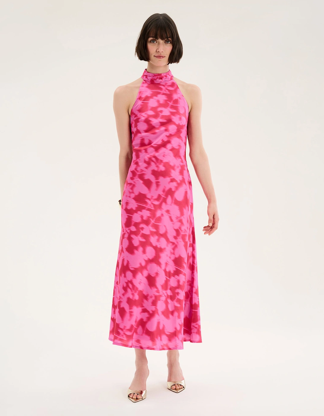 Seychelles Dress in Blurred Floral Print, 6 of 5