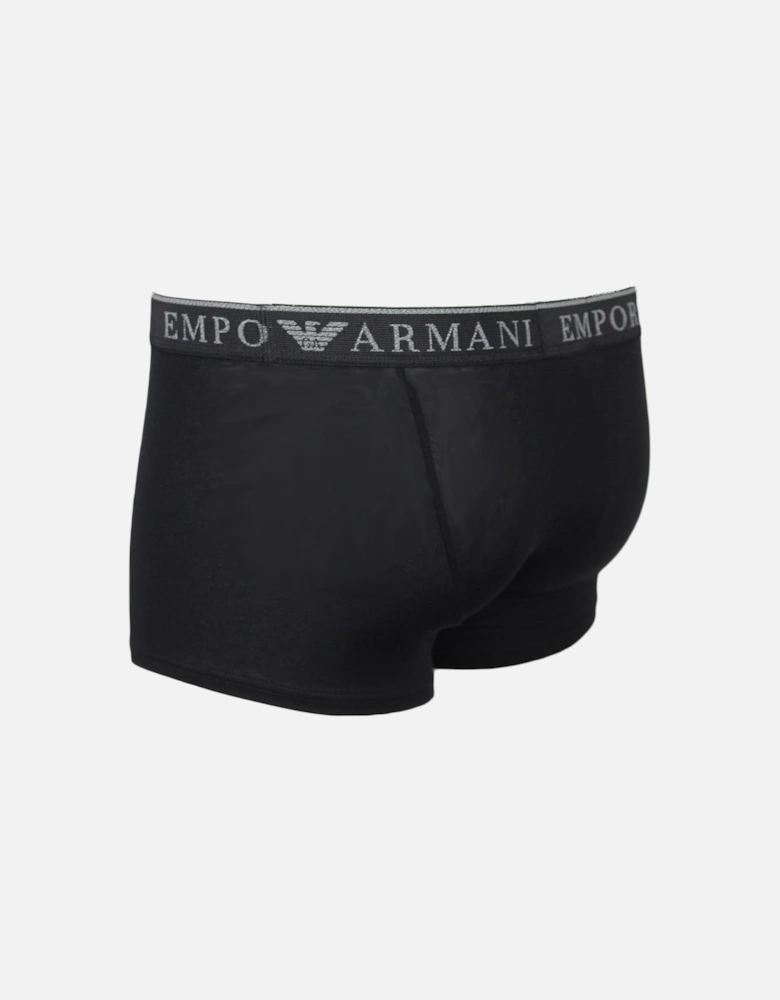 2-Pack Endurance Boxer Trunks, Black