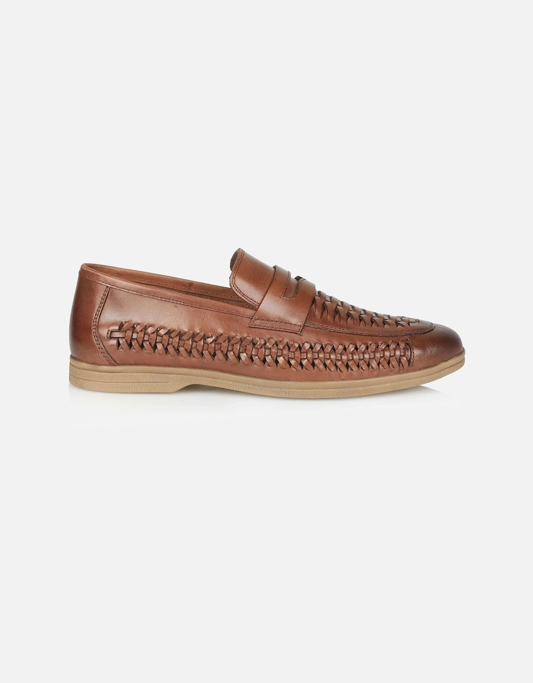 PERTH Mens Loafers Brown, 5 of 4