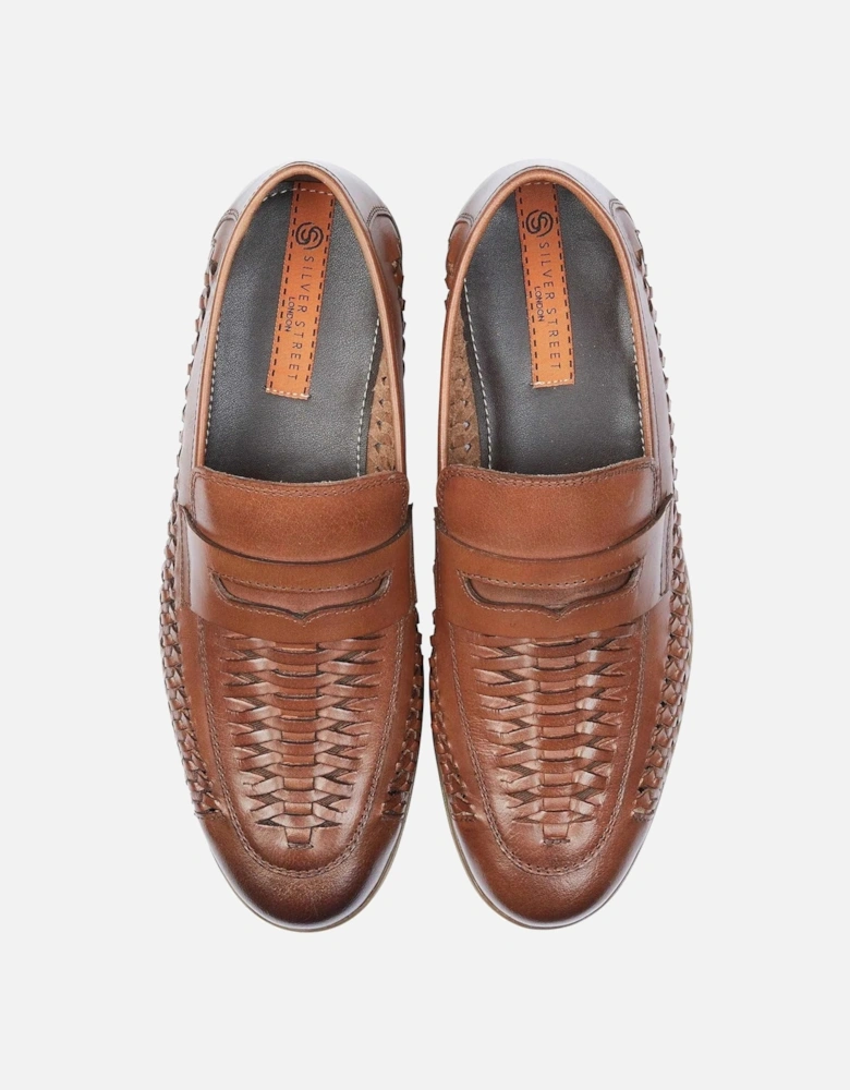 PERTH Mens Loafers Brown