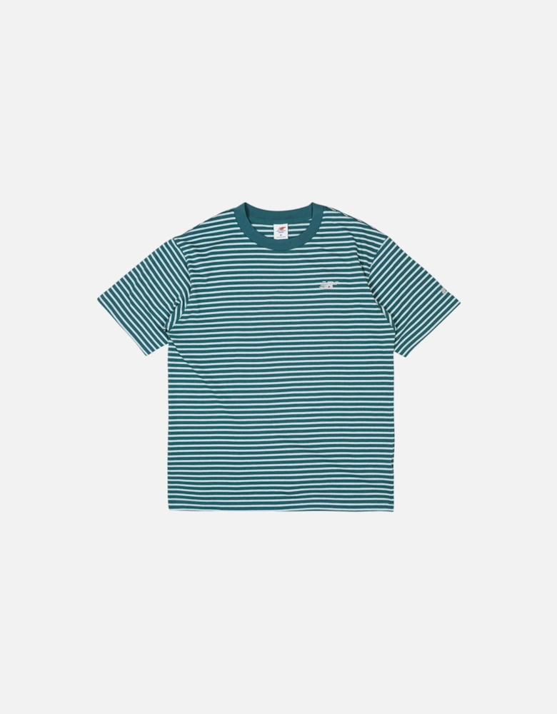 Numeric Stripe T-Shirt - New Spruce