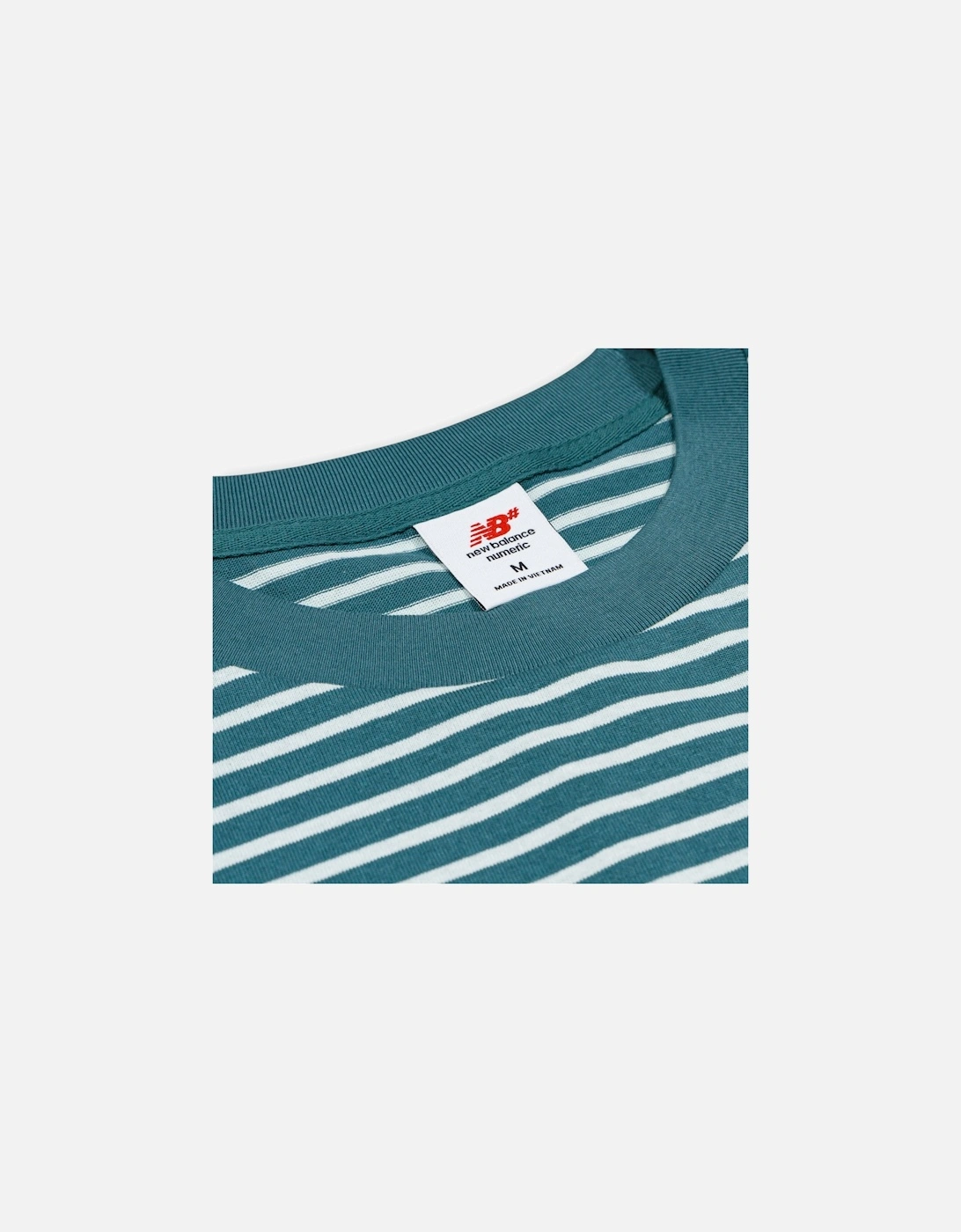 Numeric Stripe T-Shirt - New Spruce