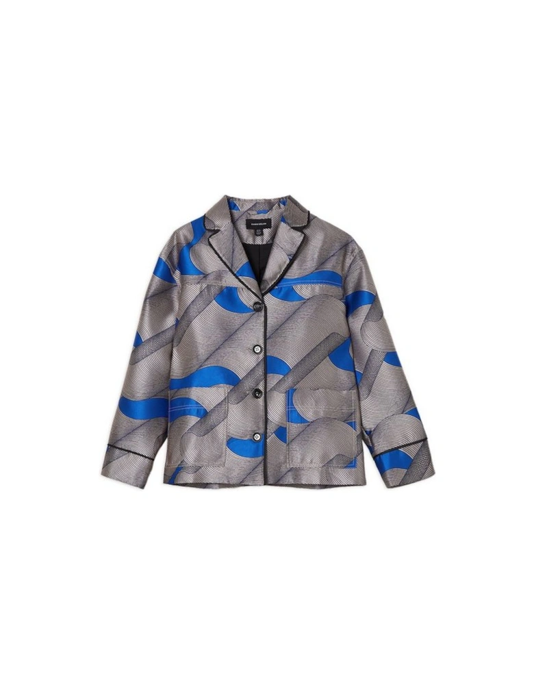 Amelia Graham Printed Tailored Jacket