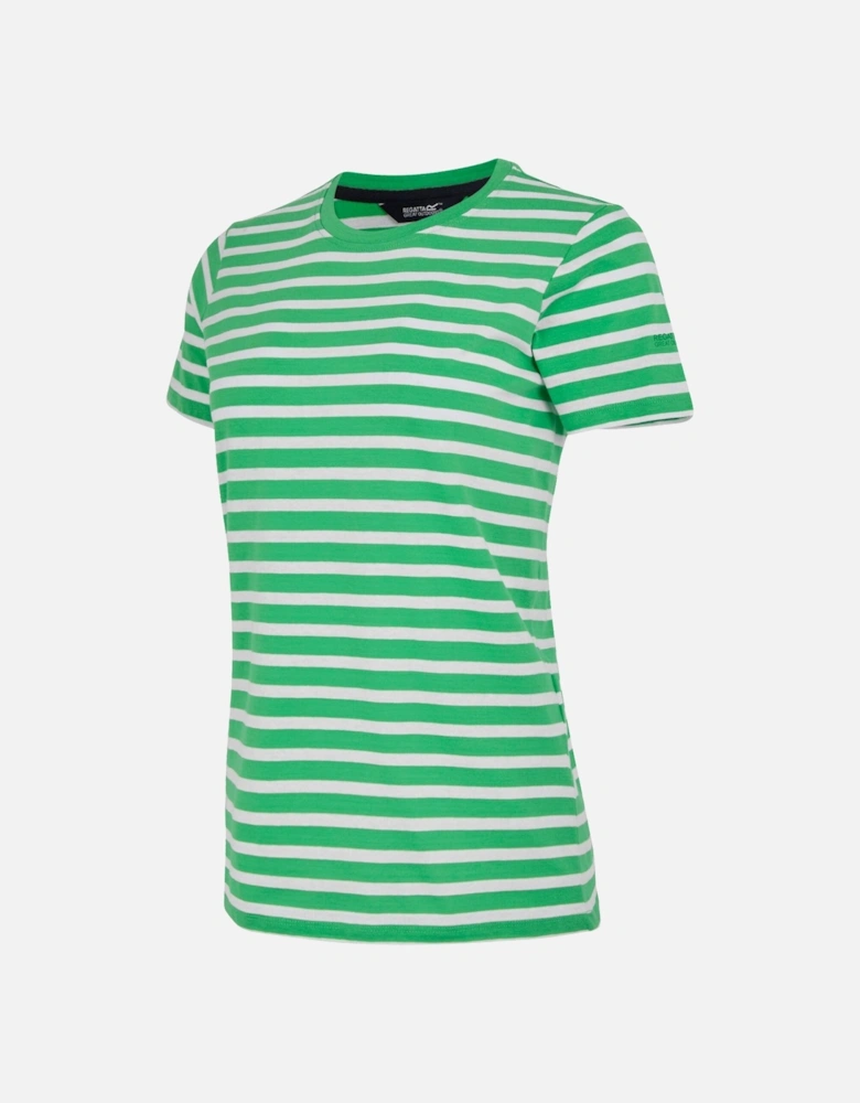 Womens/Ladies Bayletta Striped T-Shirt