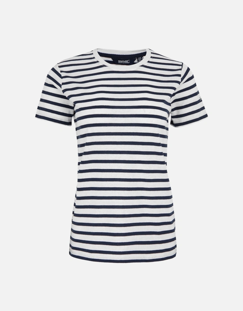 Womens/Ladies Bayletta Striped T-Shirt