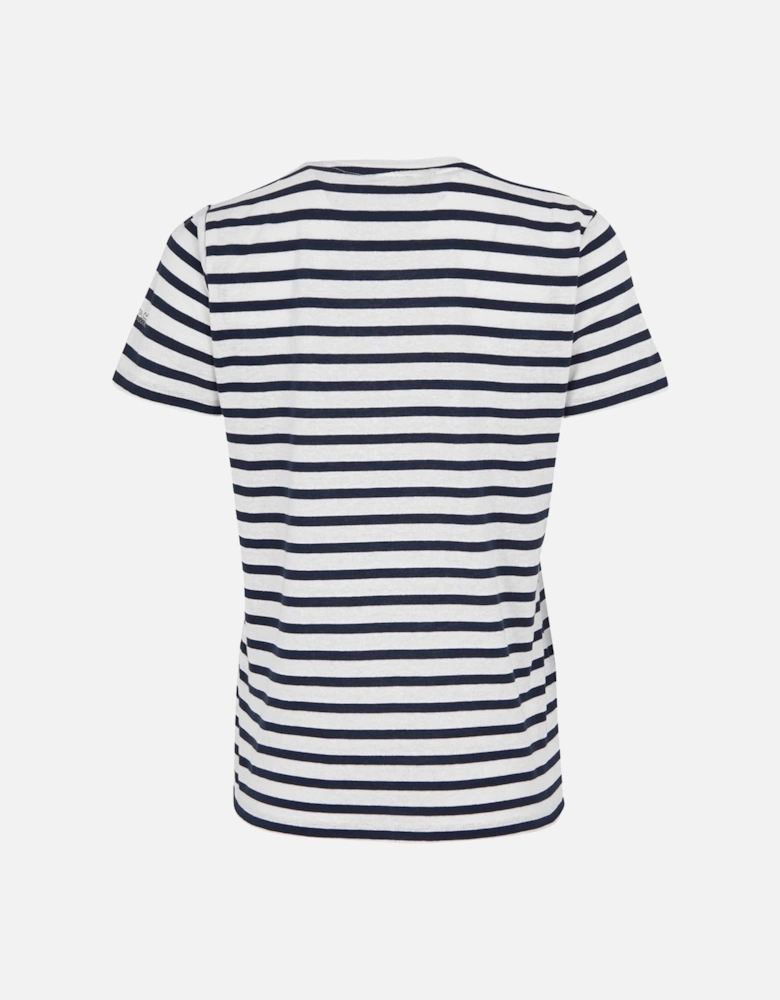 Womens/Ladies Bayletta Striped T-Shirt