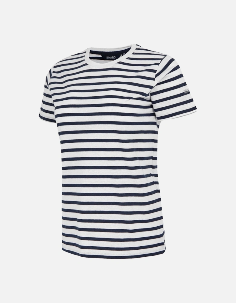 Womens/Ladies Bayletta Striped T-Shirt