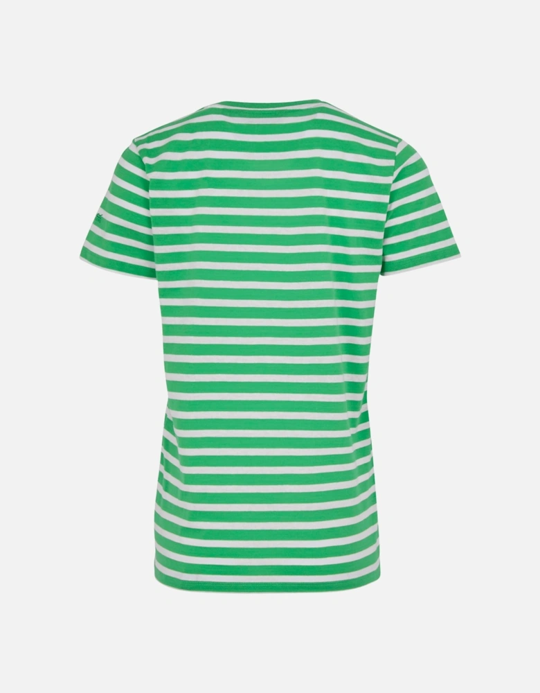 Womens/Ladies Bayletta Striped T-Shirt