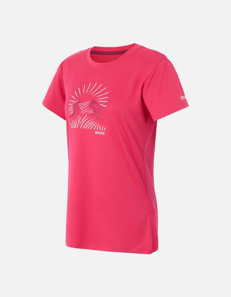 Womens/Ladies Fingal IX Mountain T-Shirt