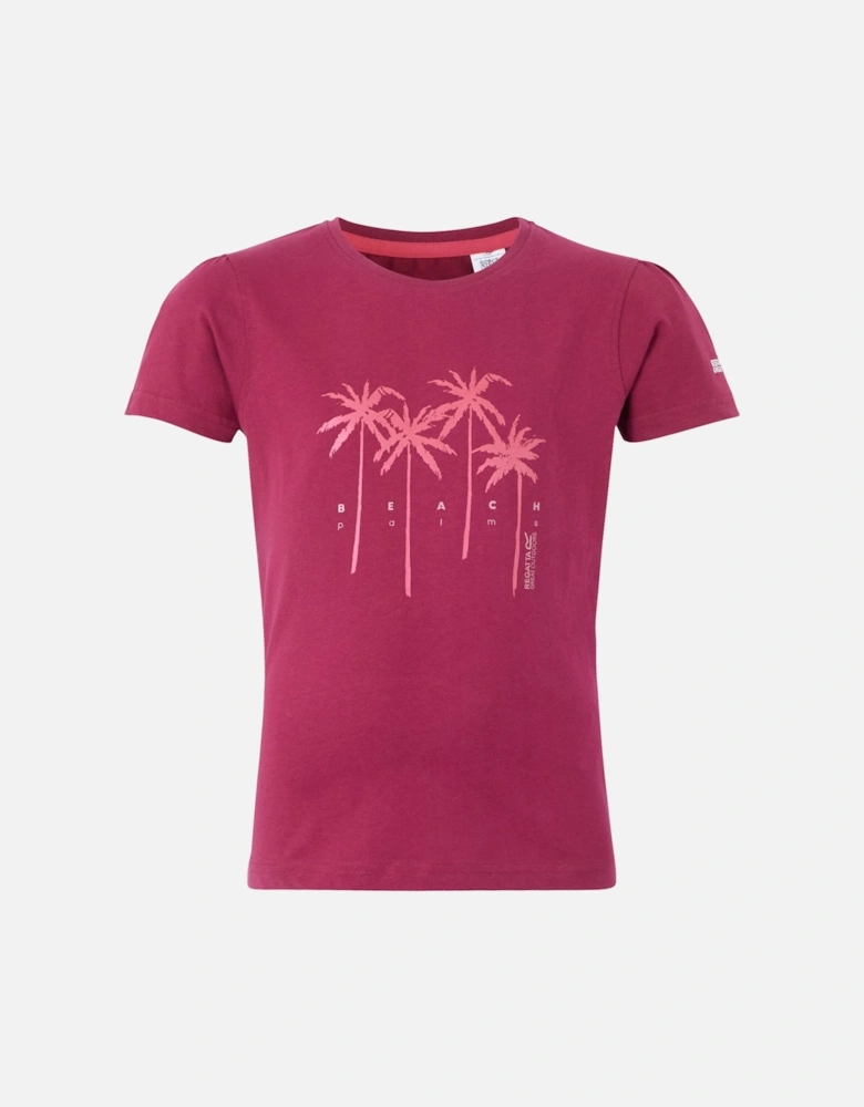 Childrens/Kids Bosley VIII Palm Tree T-Shirt