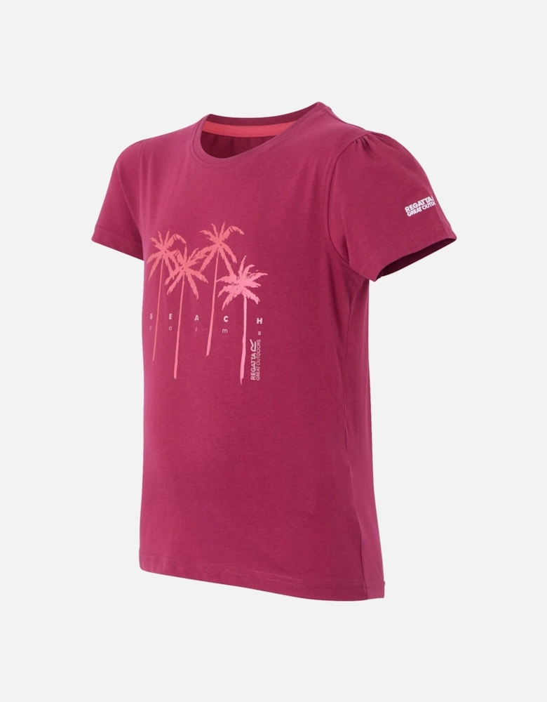 Childrens/Kids Bosley VIII Palm Tree T-Shirt