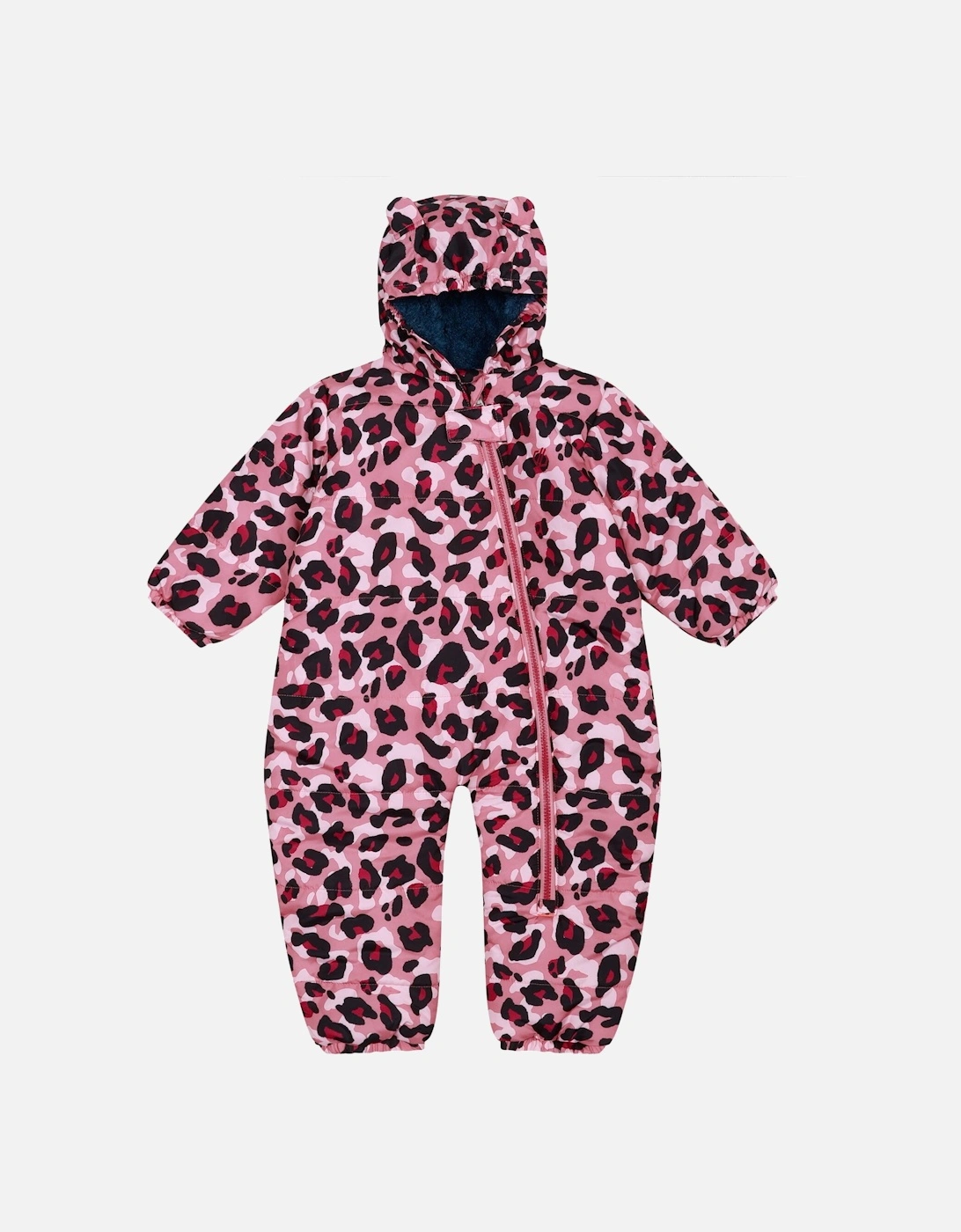 Baby Bambino Cheetah Print Snowsuit, 4 of 3