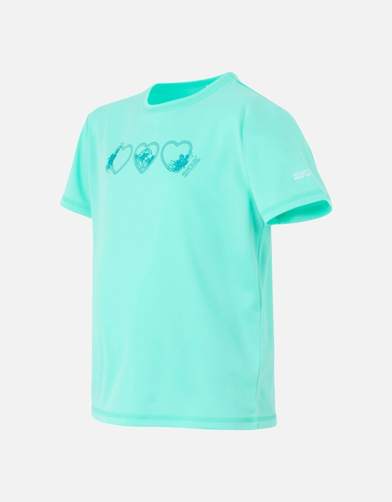 Childrens/Kids Alvarado IX Hearts T-Shirt