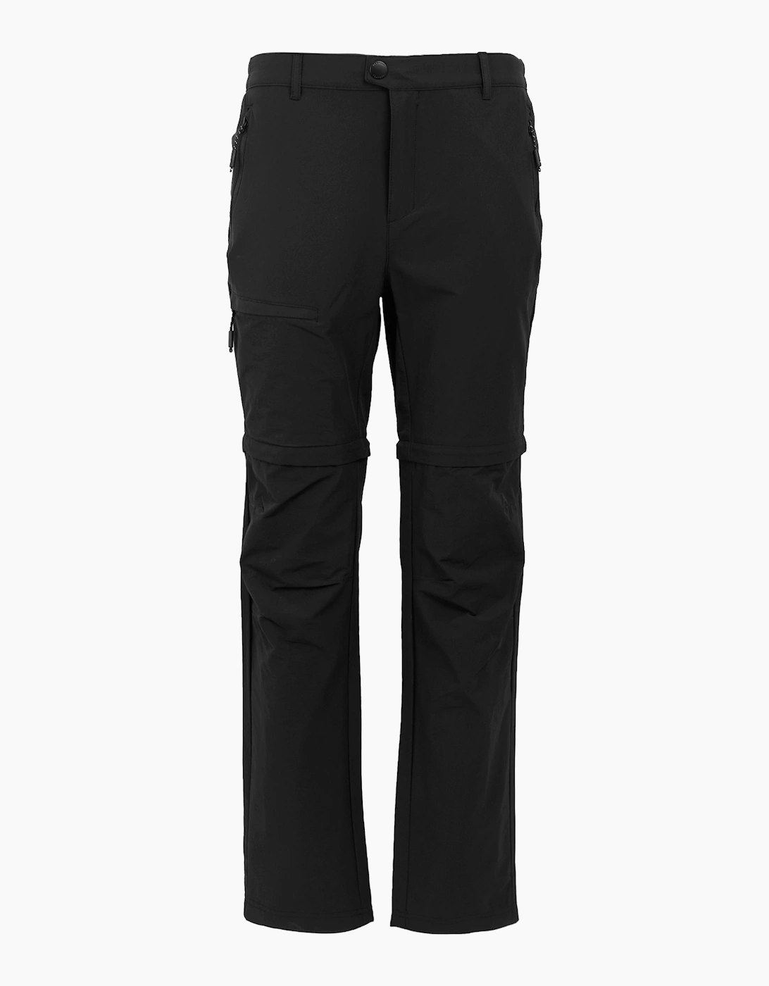 Regatta Men's Grey Highton Ii Zip-Off Hiking Trousers - Size: 36R