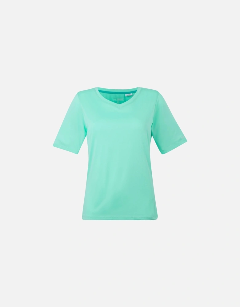 Womens/Ladies Fingal II V Neck T-Shirt