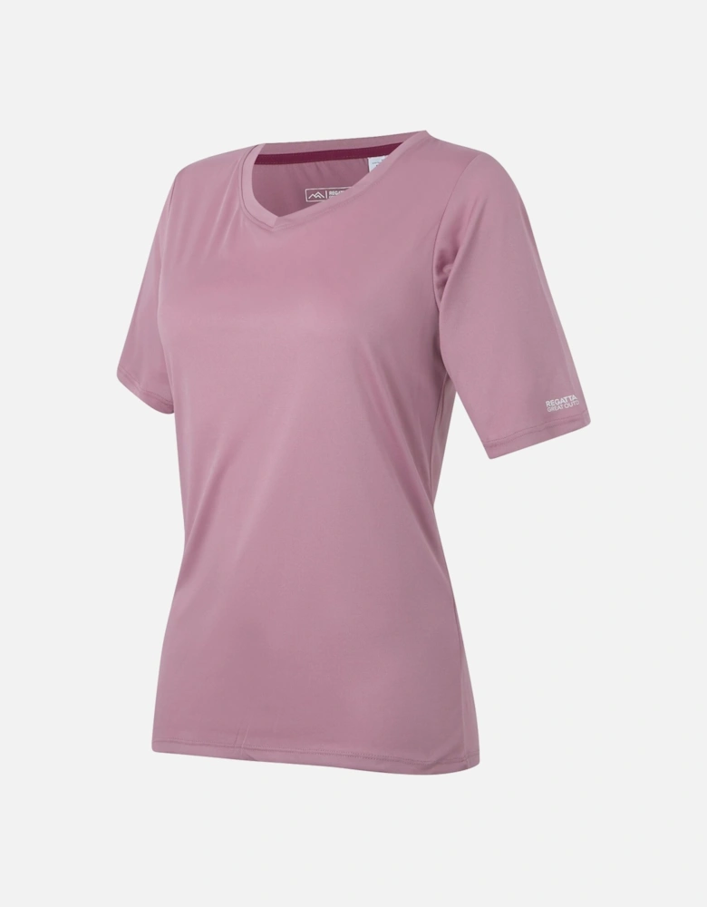 Womens/Ladies Fingal II V Neck T-Shirt