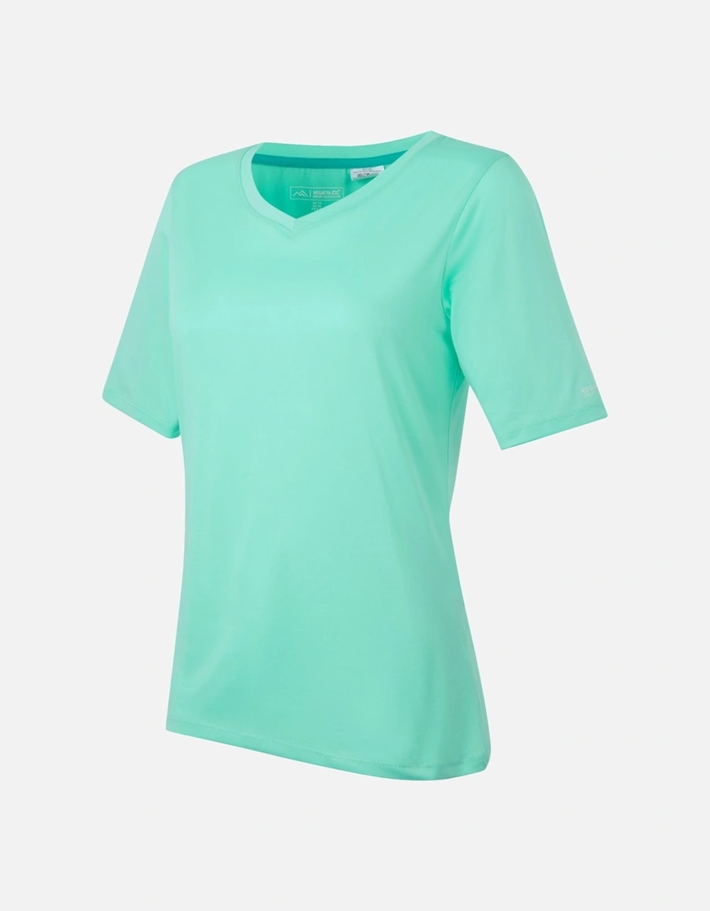 Womens/Ladies Fingal II V Neck T-Shirt