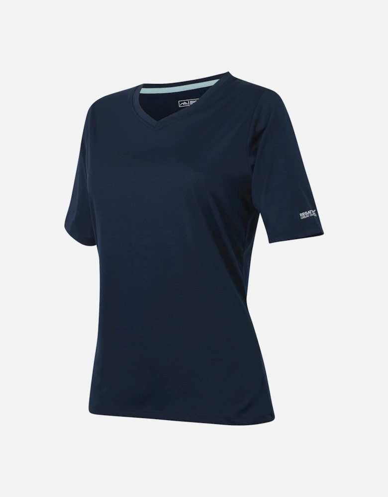 Womens/Ladies Fingal II V Neck T-Shirt