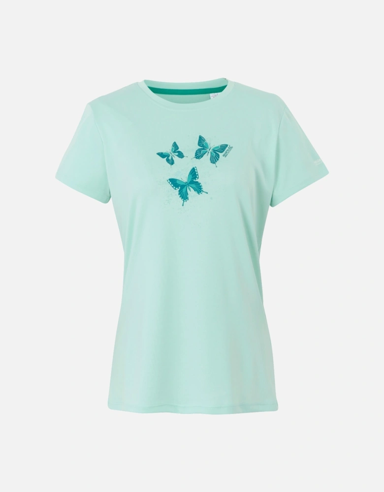 Womens/Ladies Fingal IX Butterflies T-Shirt