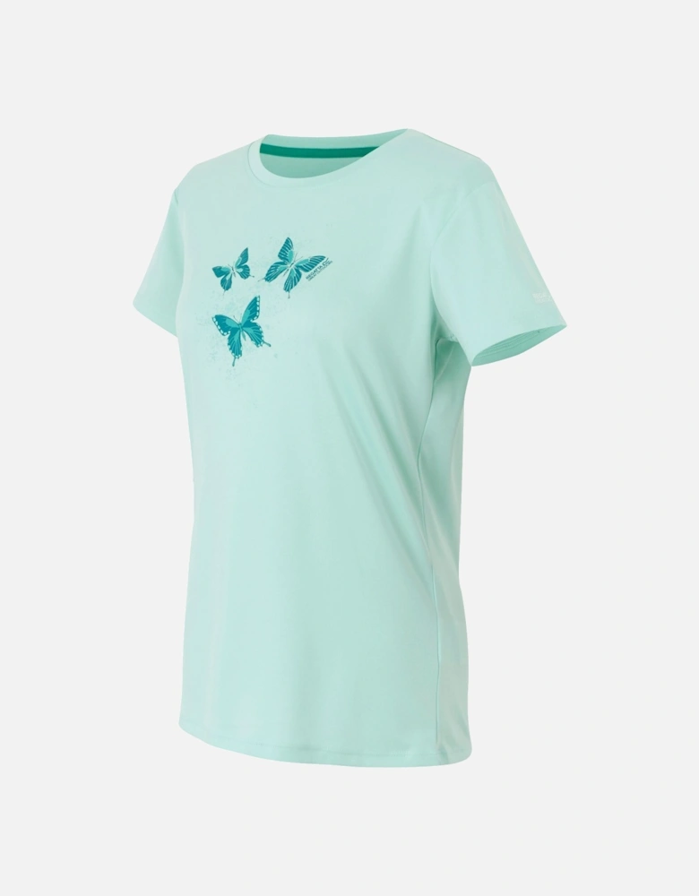 Womens/Ladies Fingal IX Butterflies T-Shirt