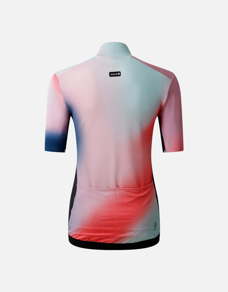 Womens/Ladies AEP Stimulus III Gradient Cycling Jersey