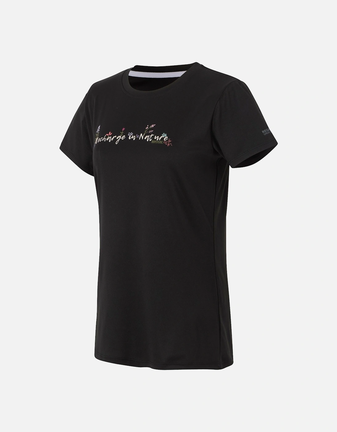 Womens/Ladies Fingal IX Text T-Shirt