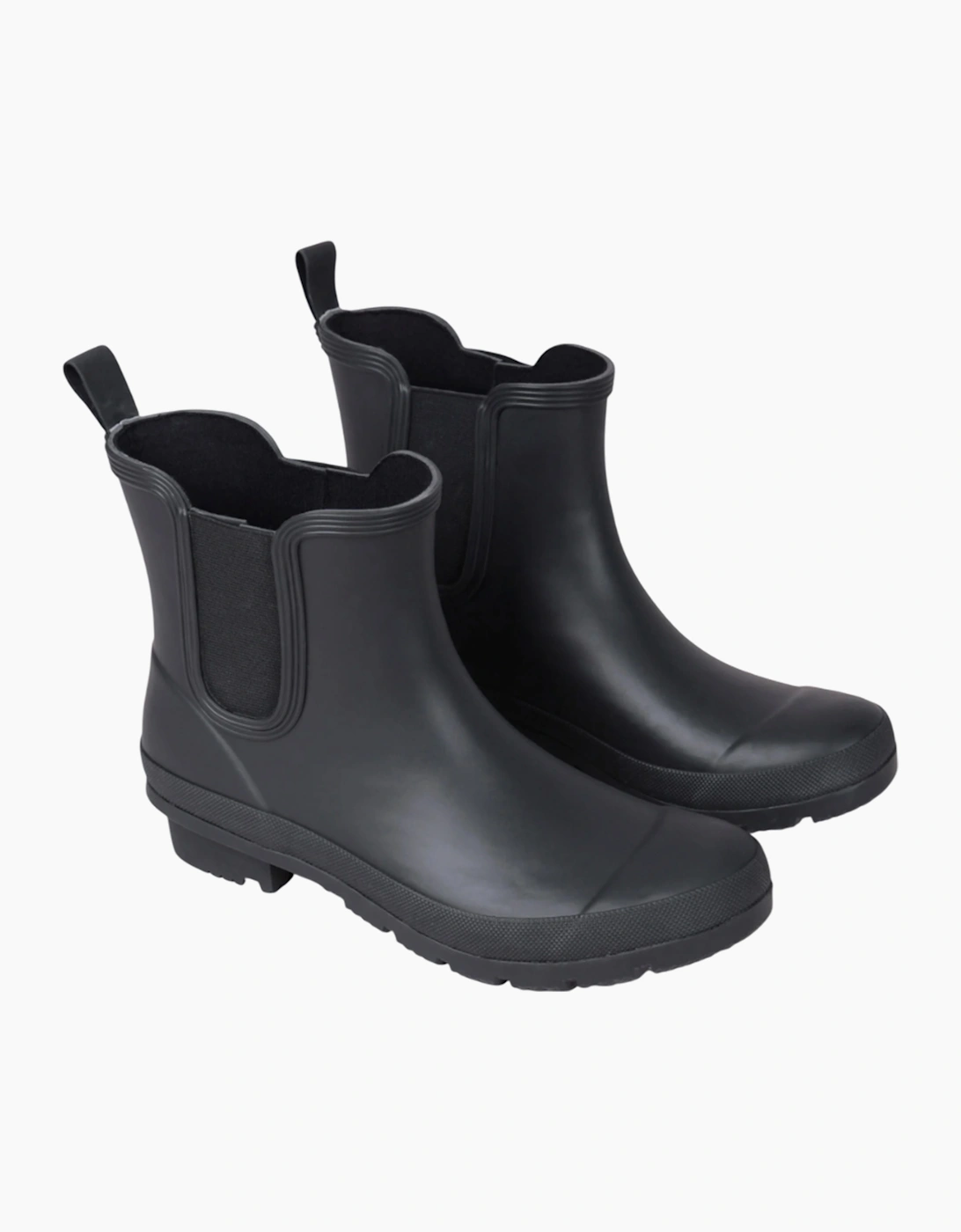 Mountain Warehouse Women's Black / Step Wellington Boots - Size 6