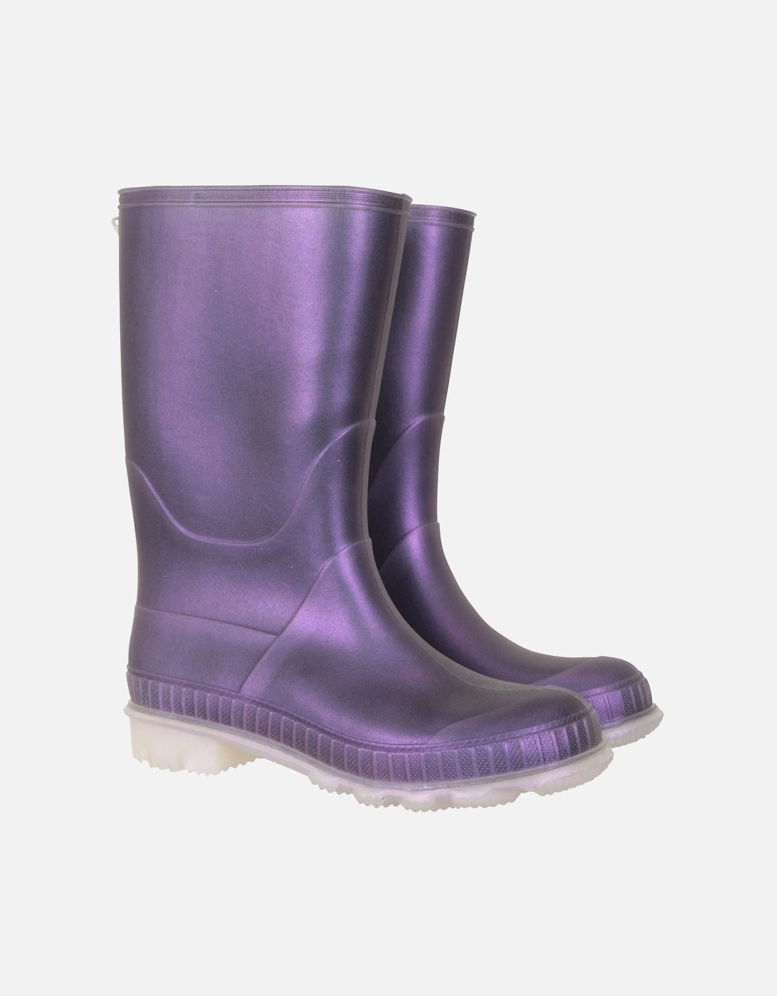 Childrens/Kids Plain Wellington Boots, 6 of 5