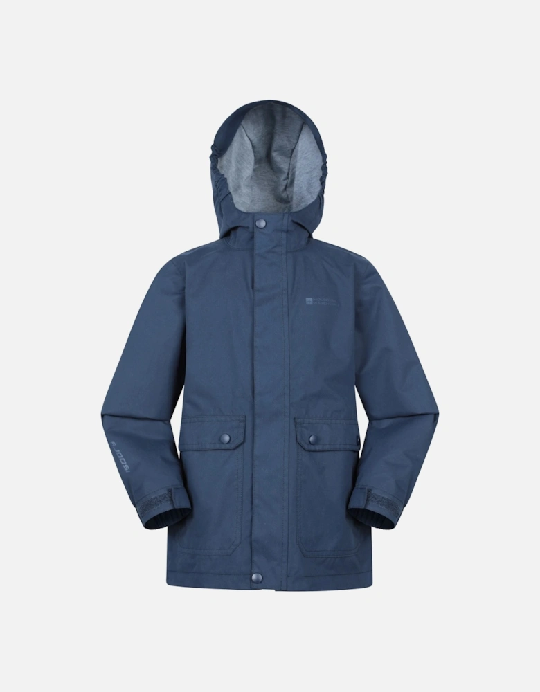 Childrens/Kids Coast Jersey Lined Waterproof Jacket