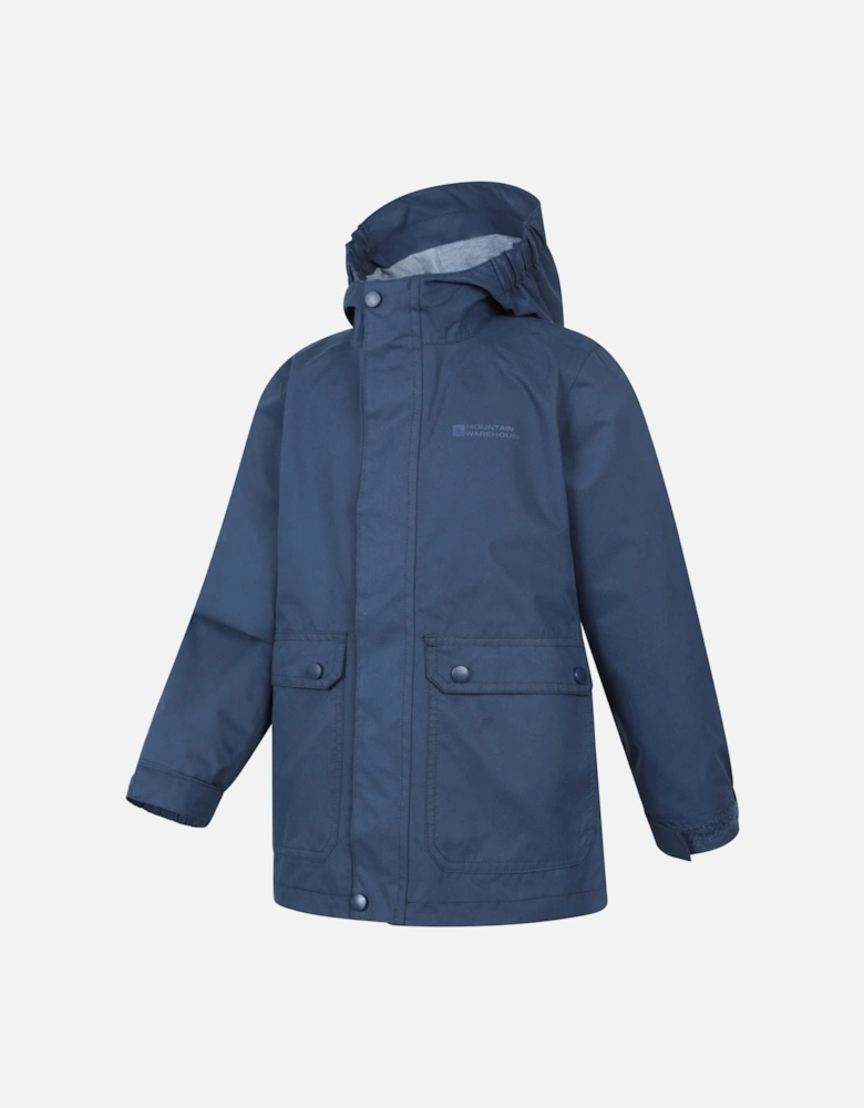 Childrens/Kids Coast Jersey Lined Waterproof Jacket