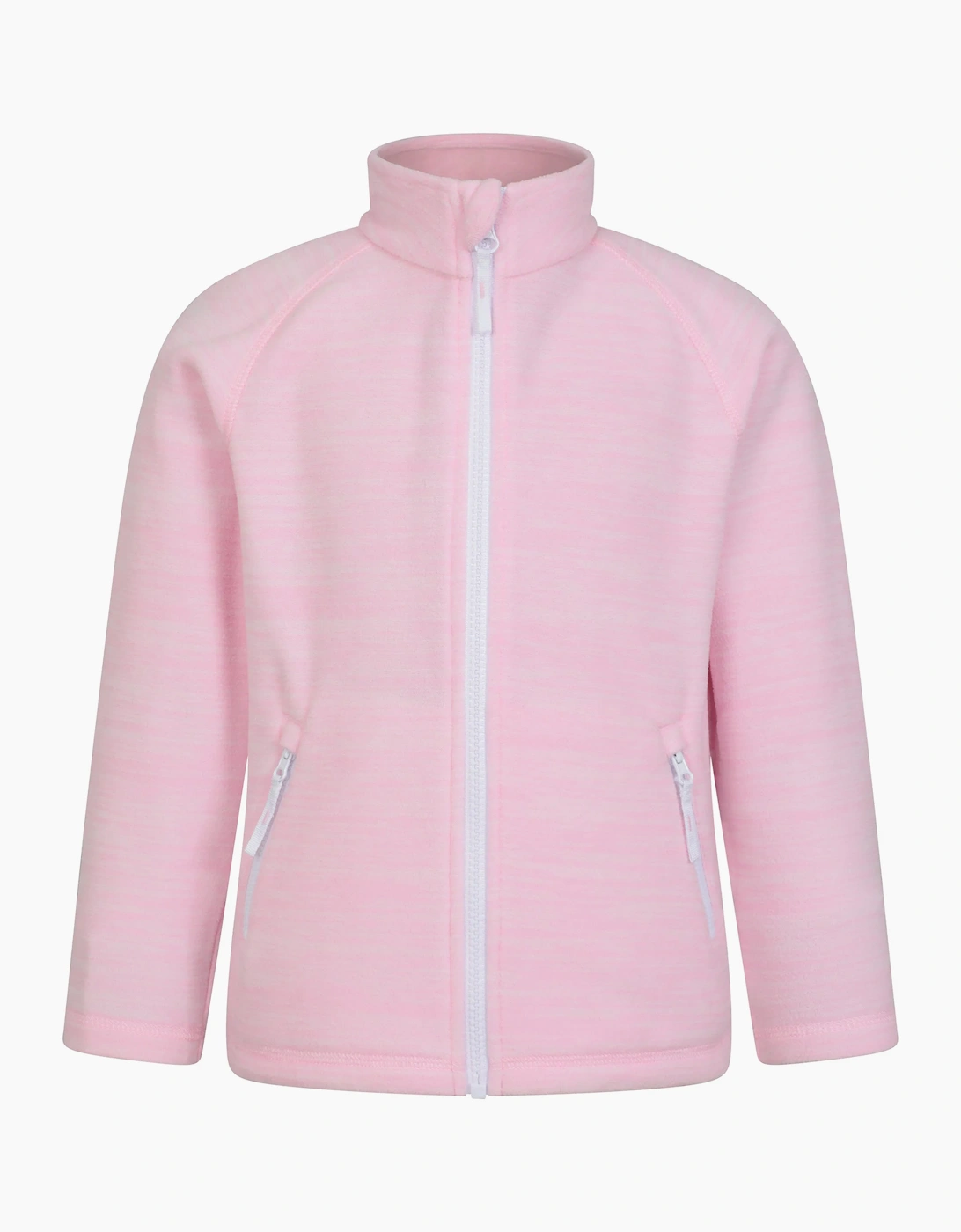 Mountain Warehouse Boys Pink Childrens/ Snowdonia Fleece Jacket - Size: 5 Years/6 Years Kids
