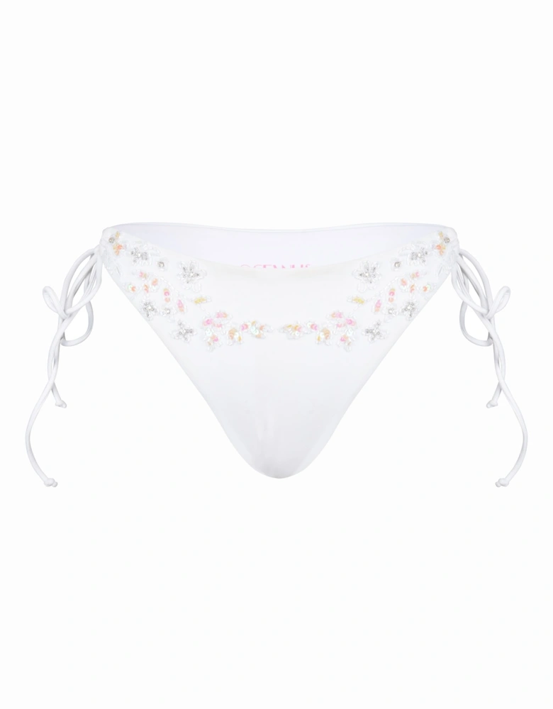 Stella Ocean Bikini Bottom White