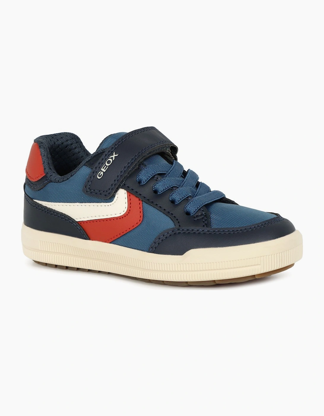 Geox Boys Navy  Junior Arzach Shoes - Size F (Standard)/12.5 Kids