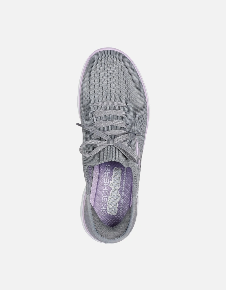 150263/GYLV SUMMITS-NEW DAILY Womens Trainers Grey/Lavender