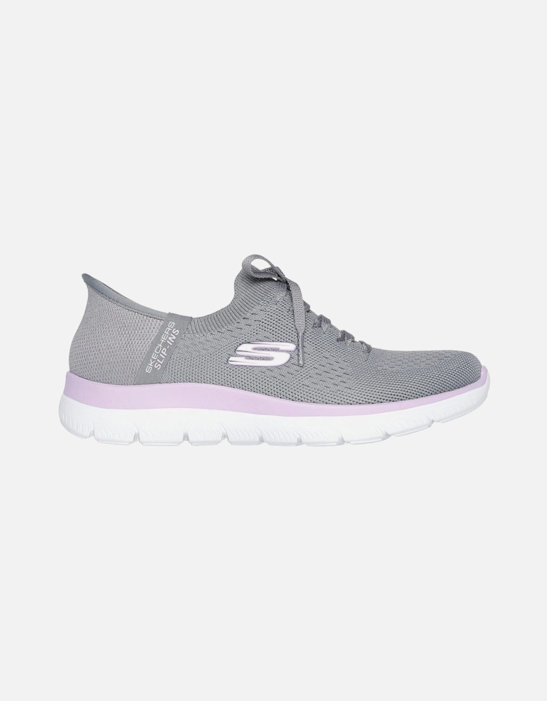 150263/GYLV SUMMITS-NEW DAILY Womens Trainers Grey/Lavender