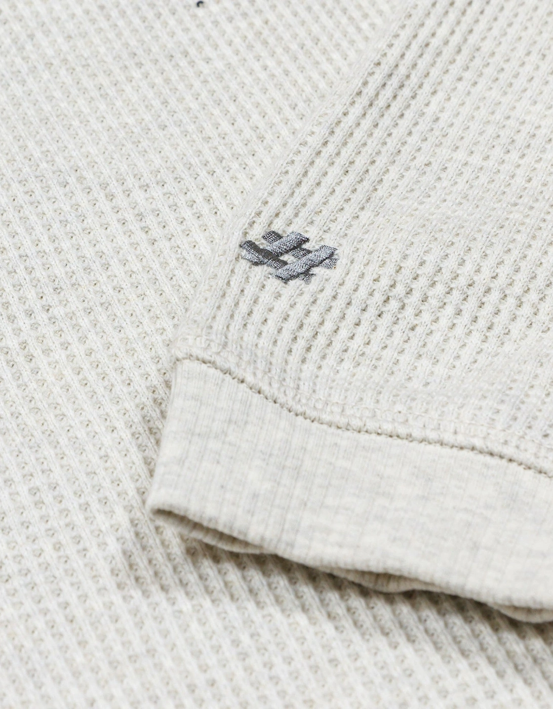 Longsleeve Henley T-Shirt - Oatmeal