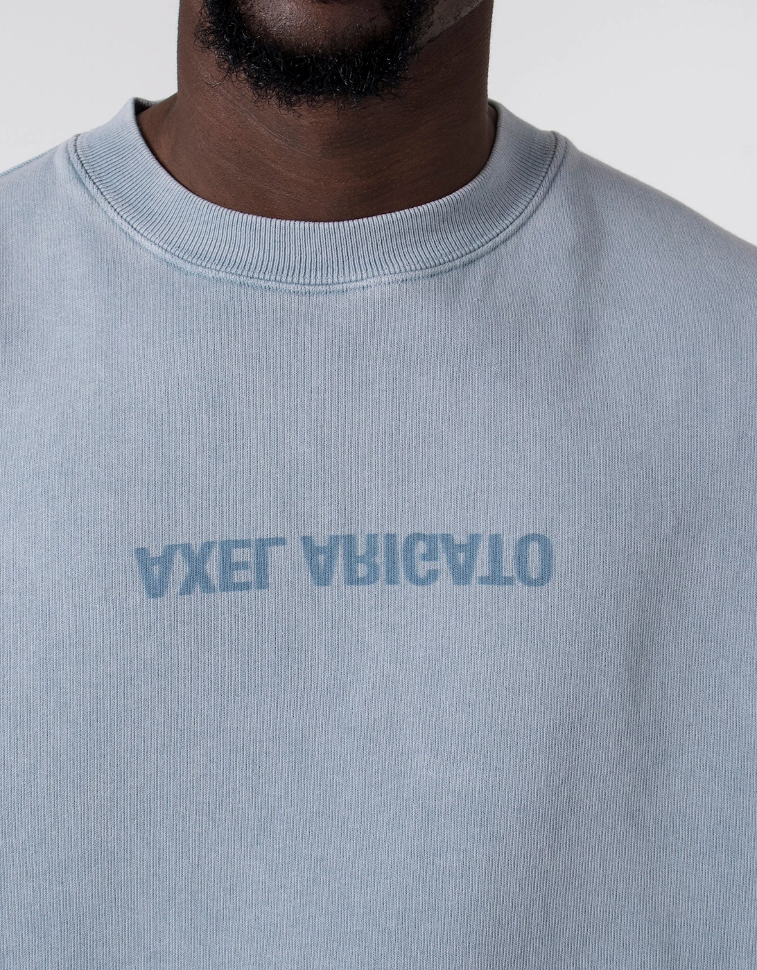 Oversized Distort Washed Sweatshirt