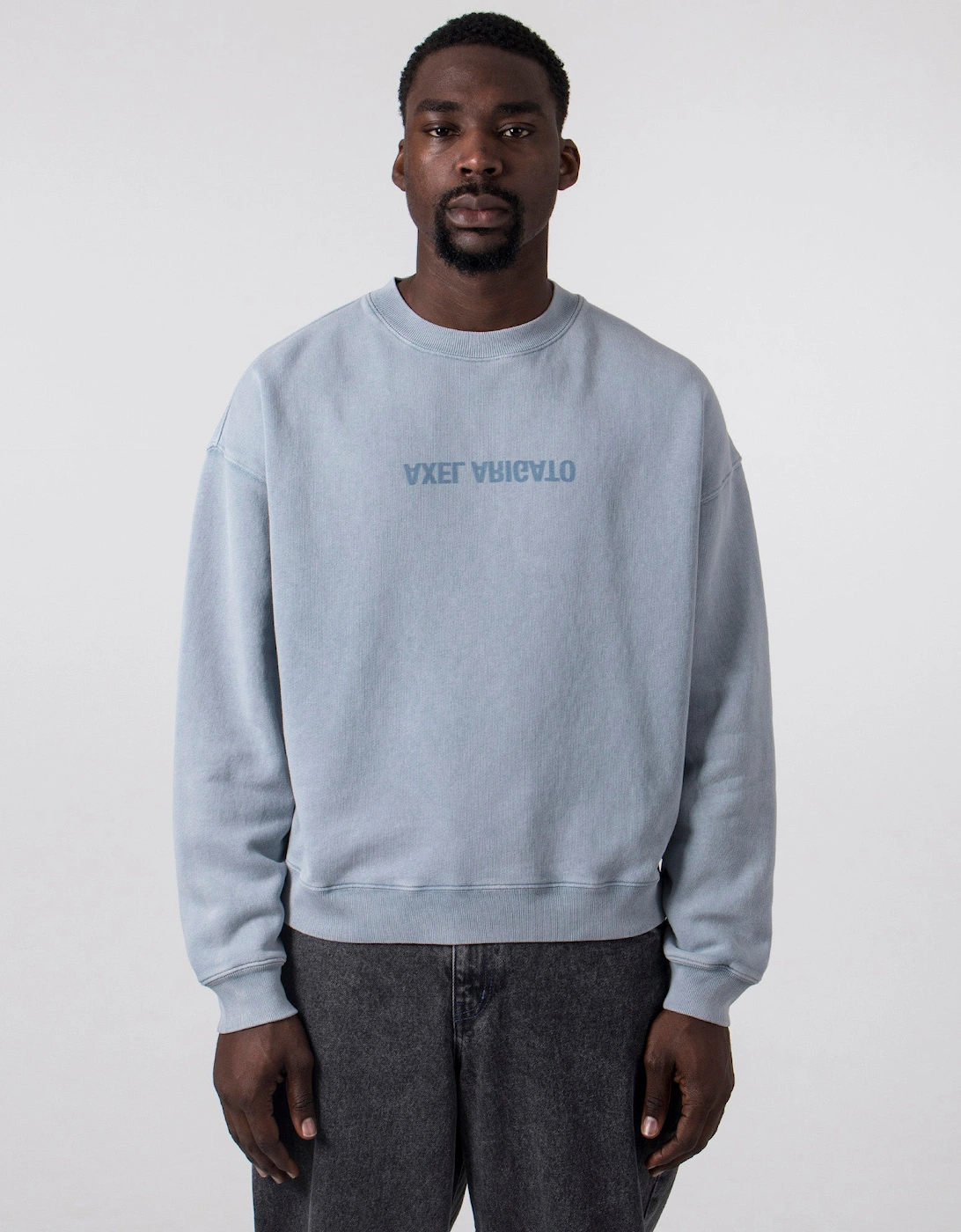 Oversized Distort Washed Sweatshirt, 4 of 3