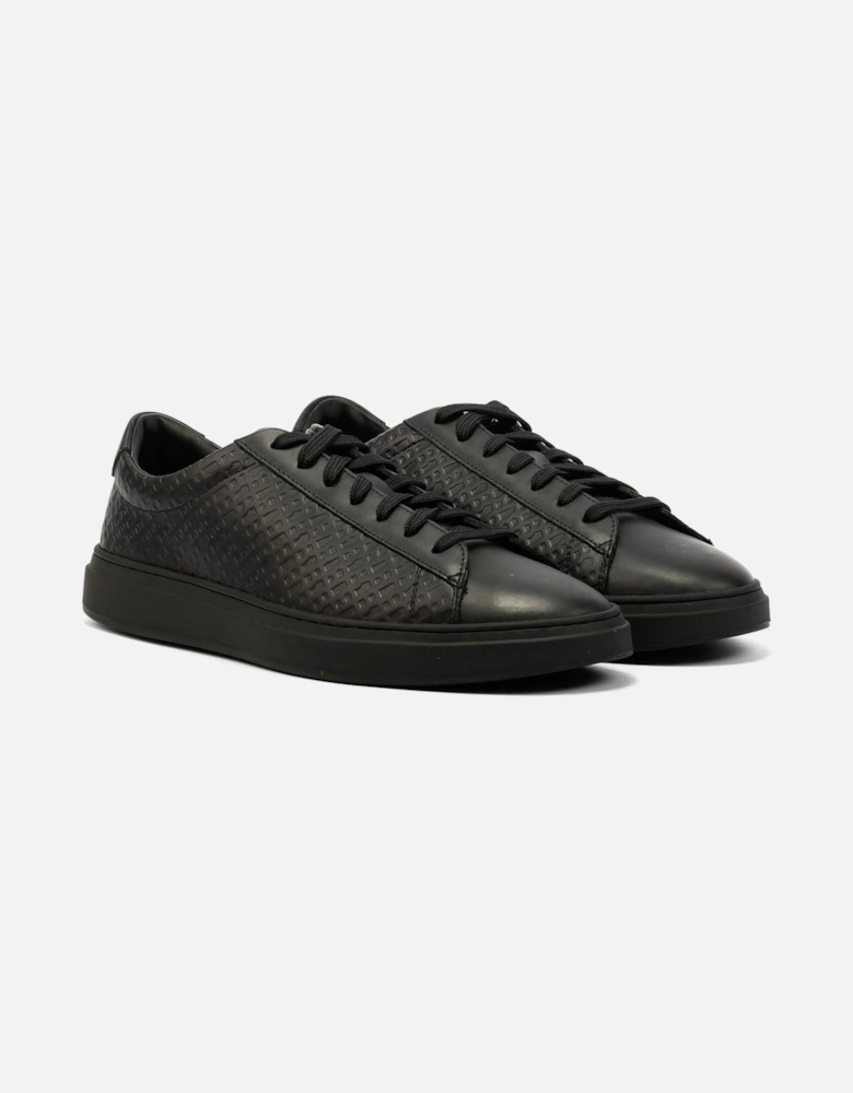 Boss Kieran Tennis Leather Men's Black Trainers