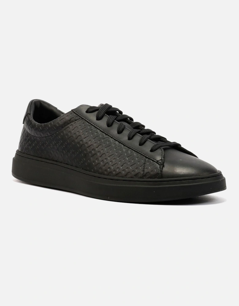 Boss Kieran Tennis Leather Men's Black Trainers