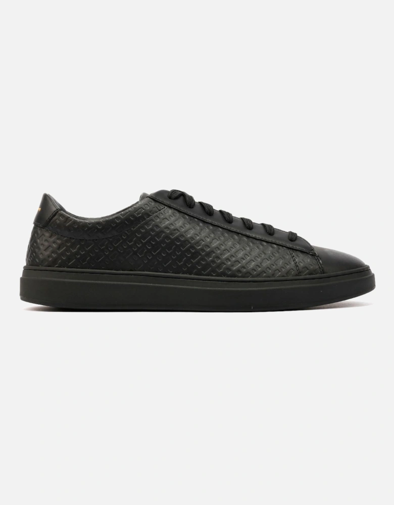 Boss Kieran Tennis Leather Men's Black Trainers