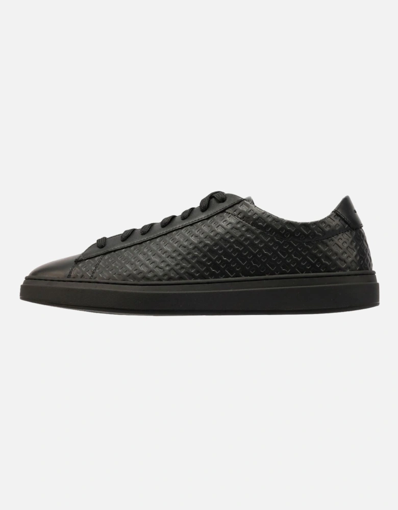 Boss Kieran Tennis Leather Men's Black Trainers