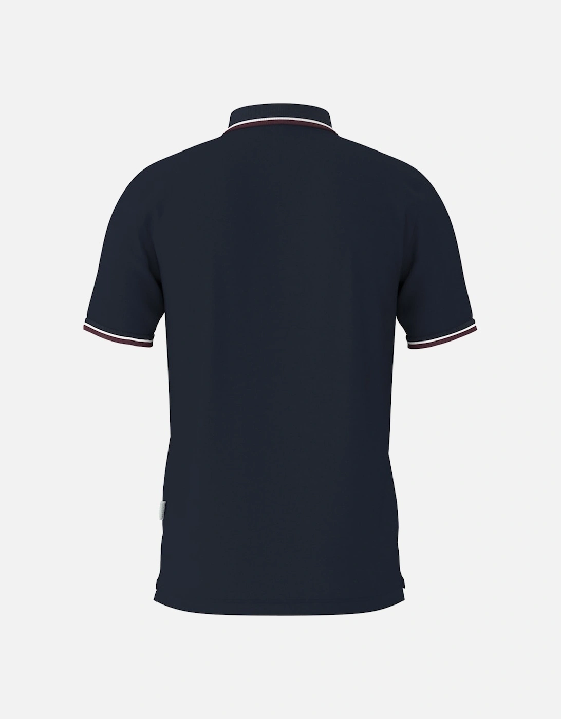 Homme Slim-Atlas Sport Short Sleeve Polo Dark Sapphire