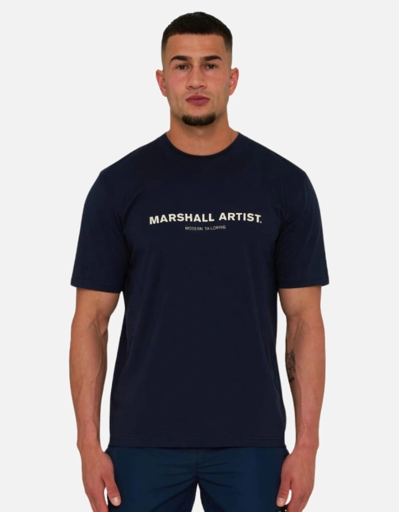 Coastal Erosion T-Shirt - Navy