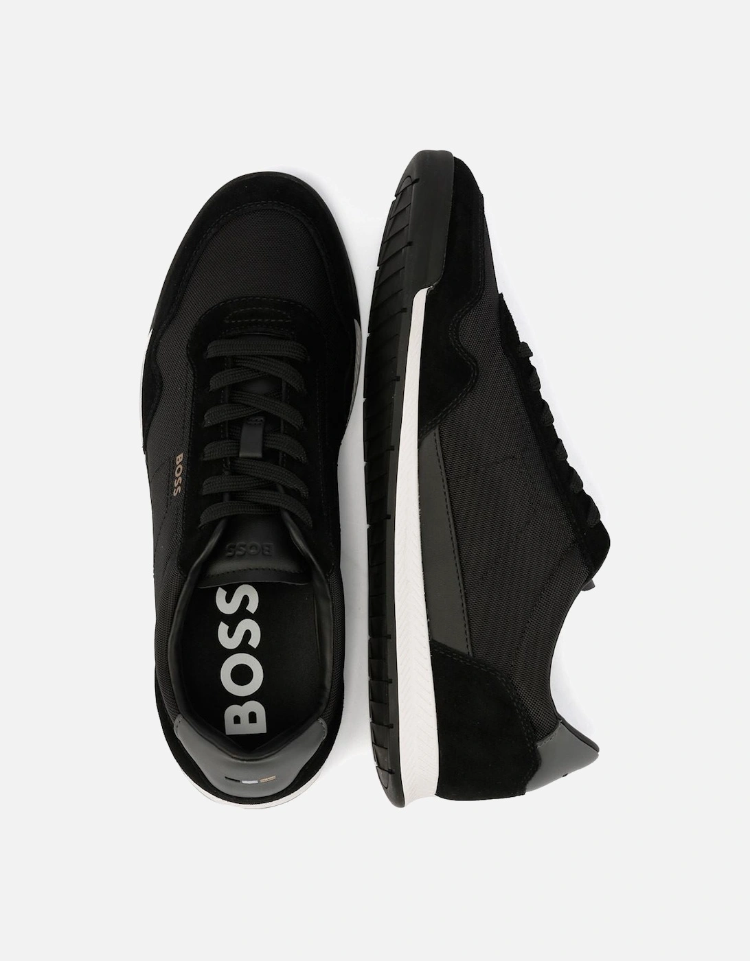 Boss Titanium Men's Black/White Trainers