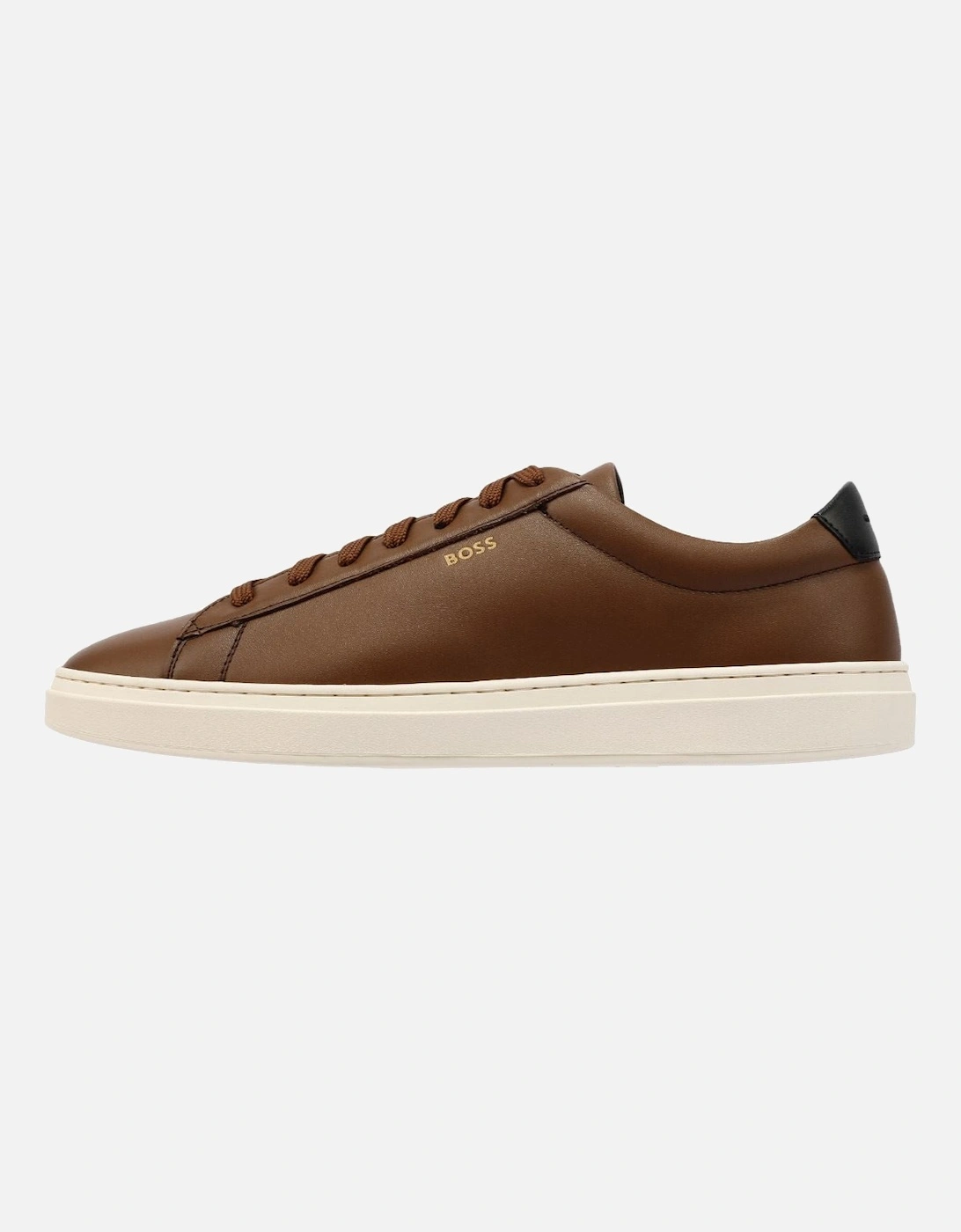 Boss Kieran Tennis Leather Men's Brown Trainers