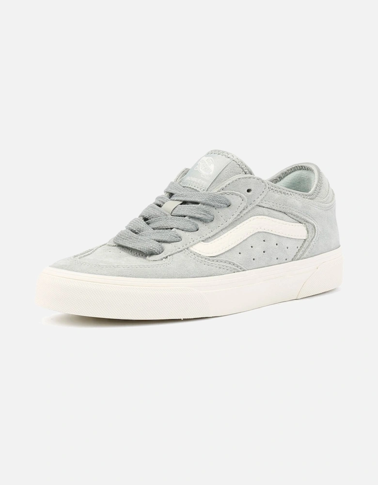 Rowley Classic Suede Women's Aqua Grey Trainers