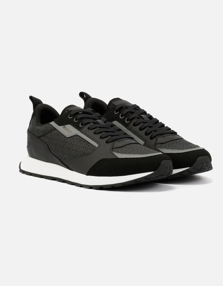 Hugo Icelin Runn Monogram Men's Black/White Trainers